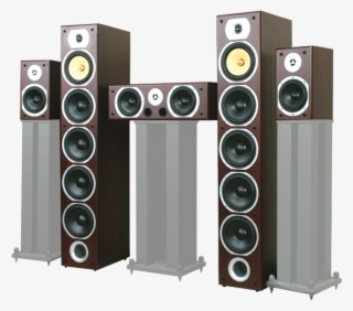 Beng V9b 5 Channel Home Theatre Speaker Set Mahogany