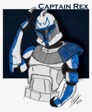 Rex Captain Of The 501st Art ©becky Schnute - Sassy Salute Unisex T-shirts