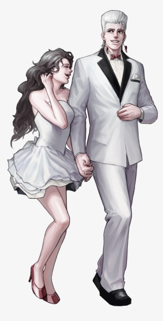 Jean Pierre Polnareff And Sherry Polnareff Drawn By - Jean Pierre Polnareff Formal