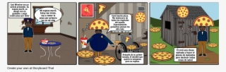 Pizza Man - Cartoon