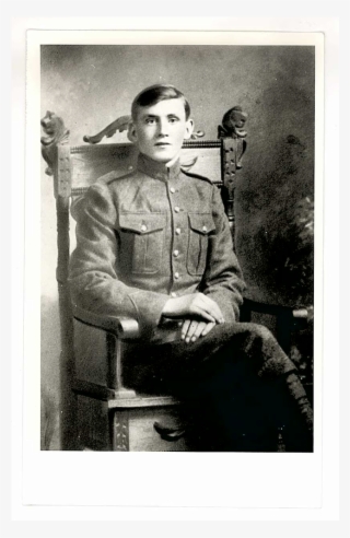 A Portrait Of Michael Joseph Dunne, Who Served In The - Canada Ww1 Michael Dunne Passchendaele