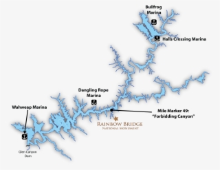 Rainbow Bridge Lake Powell - Navajo Mountain