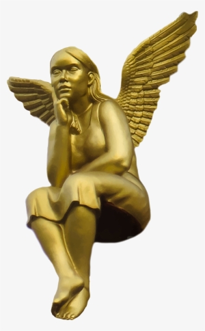 This Free Icons Png Design Of Golden Angel