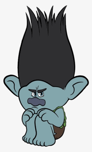 Banner Library Stock Clip Image Cartoon - Free Branch Troll Clipart