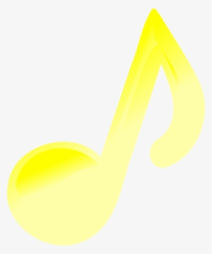 How To Set Use Yellow Music Note Clipart
