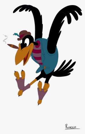 Crows Character Saturday Morning Cartoons - Jim Crow Dumbo Png