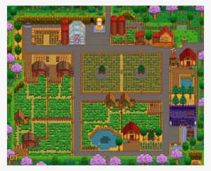 Farm Plan In Spring - Stardew Farm Plan