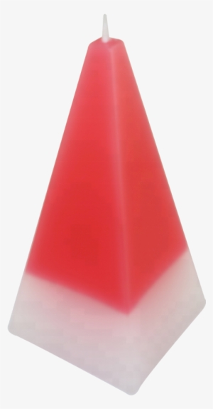 Color Changing Led Candles With Real Flame In Pyramid - Sign