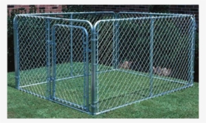 Stephens Pipe And Steel Galvanized Chain Link Kit - Stephens Pipe & Steel Silver Series Complete Dog