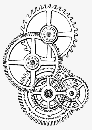 Shelby Tattoo - Steampunk Gears Drawing
