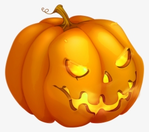Halloween Evil Pumpkin Png Clipart Image - Jack O Lantern Png Evil