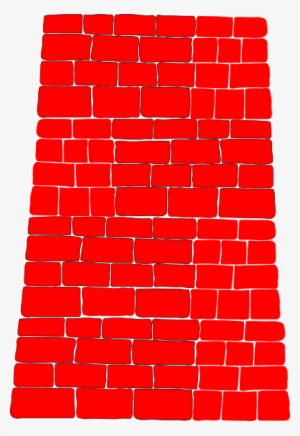 Red Brick Wall Hi - Brick Wall Clipart