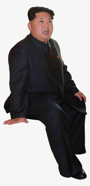 High Res Kim Bong Un Meme Ready Png File - Kim Jong Un Sitting Png