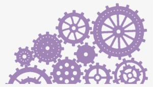 Purple Gears - Шестеренки Png