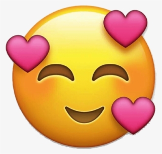 Emoji Whatsapp Emoticon Transparente Transparent Png - Love Emoji Pink