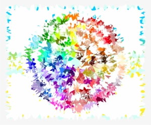Art Watercolor Painting Splatter Film - Paint Splash Фото Png