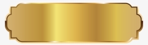 Gold Label Template Png