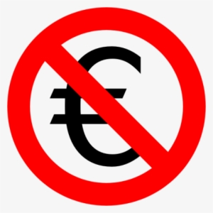 The Euro Is Falling - Euro Crossed Out