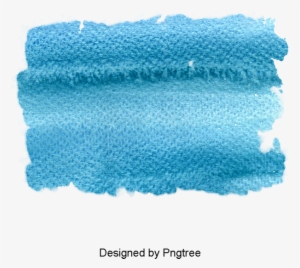 Blue Brush Strokes, Brush Clipart, Color Drawing, Watercolor - Watercolor Painting