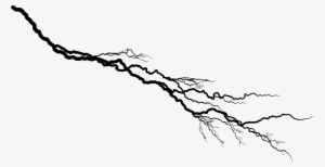 Jpg Black And White Download Clipart Bolt Silhouette - Lightning Strike Png