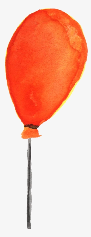 Watercolor Balloons Png - Transparent Png Balloon Watercolor