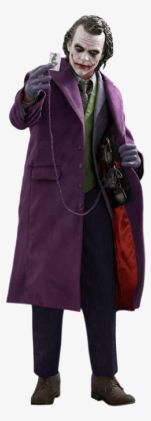 The Dark Knight - Hot Toys 1/4 Qs010 Joker Dark Knight Quarter Scale