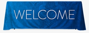 Blue Baroque Welcome - Blue