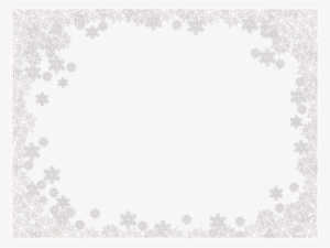 Snowflakes Png Images Free Download, Snowflake Png - White Snowflakes Border Png