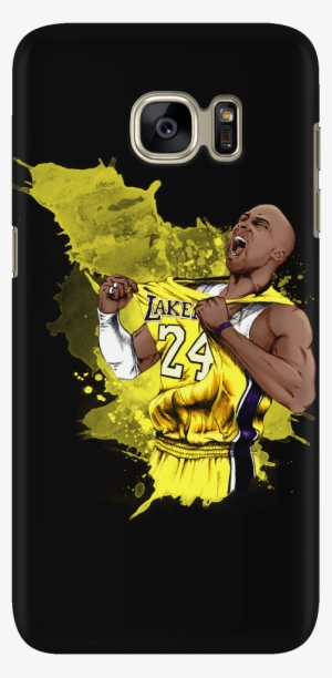 Galaxy S7 Kobe Watercolor Phone Case - Trained To Serve Jesus At Set Free - Galaxy S7 Phone