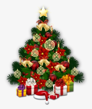 Christmas Lights Tree Png - Merry Christmas Dear Friends
