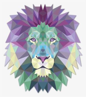 Lion Head Origami - Fondos De Pantalla Geometricos