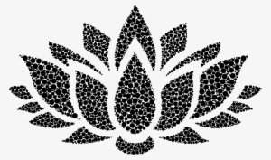 Lotus Flower Silhouette Vector Png - Lotus Flower Silhouette