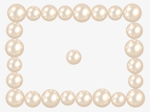 Pearl Frame Png Clip Art Image