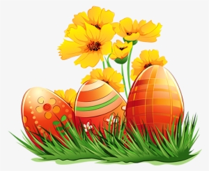 Clipart Black And White Stock Easter Flower Clipart - Png Easter