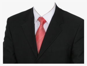 Lounge Black Suit And Red Tie, Suit, Tie, Mens Png - Suit