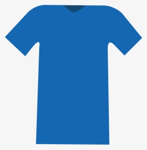 This Free Icons Png Design Of Basic Blue T-shirt