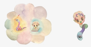 Look At The Sound Of A Story,shetou,2015 Watercolor - Illustration