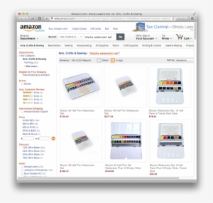 Blockx Watercolour Sets Are Available At Amazon - Portable Network Graphics