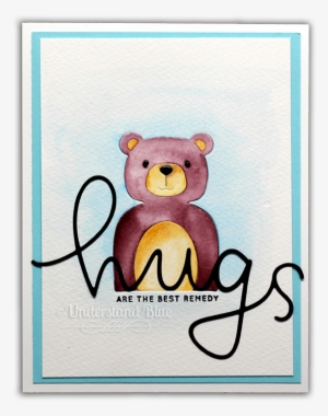 To Make Him, I Just Die Cut Him Twice From Two Pieces - Teddy Bear