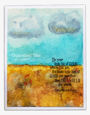 Today's Hope You Can Cling To Challenge Is "hope Floats\ - Painting