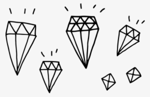 Diamonds - Временная Переводная Татуировка Бриллианты Мнетату