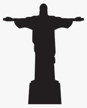 Jesus Christ Statue Silhouette Png Clip Art