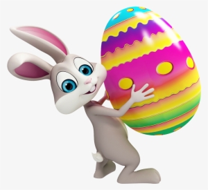 Easter Bunny Transparent Background