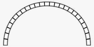 Filmstrip Movie Projector La Valle Delle Ferriere Film - Circle Vector Png Frame