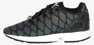 Adidas Zx Flux Black Reflective Snake - Children's Shoes Sneakers Adidas Zx Flux Xenopeltis