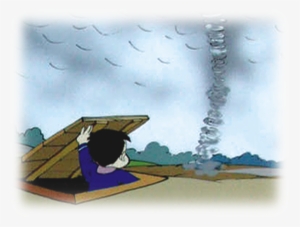 Cartoon Vault Tornado Natural Disaster Illustration - Imagenes De Desastres Naturales Animados