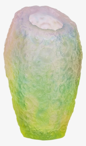 Coral Purple Red Vase