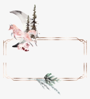 This Graphics Is Watercolor Painting Of Bird Box With - Watercolor Painting