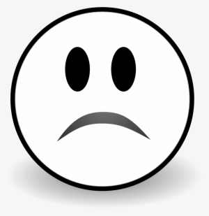 Smiley Face Sad Face Image - Coloring Picture Of Sad