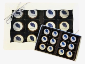 Mini Chocolate Covered Oreos 12 Pack With Logo - Alpha Technologies